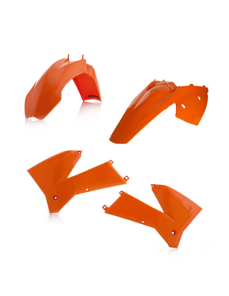 Kit plastiques - Orange - ACERBIS KTM 125/200/250/300 EXC 2005-2007 250/400/450/500 EXCF 2005-2007