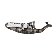 Pot d'échappement DOPPLER S3R Evolution Ludix / Speedfight 3 et 4 AC / LC / Kisbee (silencieux Blanc)