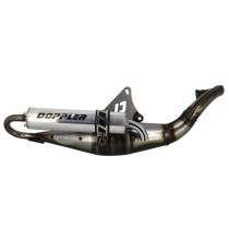 Pot d'échappement DOPPLER S3R CPI / Keeway Euro 1 et 2 / TNT Roma (silencieux aluminium)