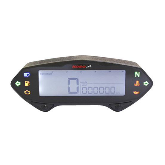 Compteur Digital Mutlifonctions KOSO DB01RN LCD Noir Universel