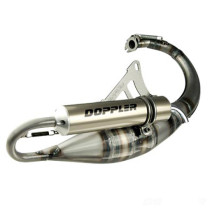 Pot d'échappement DOPPLER RR7 Nitro / Aerox / Mach G / Jog R / Ovetto / Neo's (silencieux Titane)