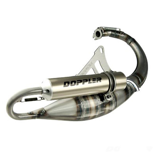 Pot d'échappement DOPPLER RR7 Nitro / Aerox / Mach G / Jog R / Ovetto / Neo's (silencieux Titane)