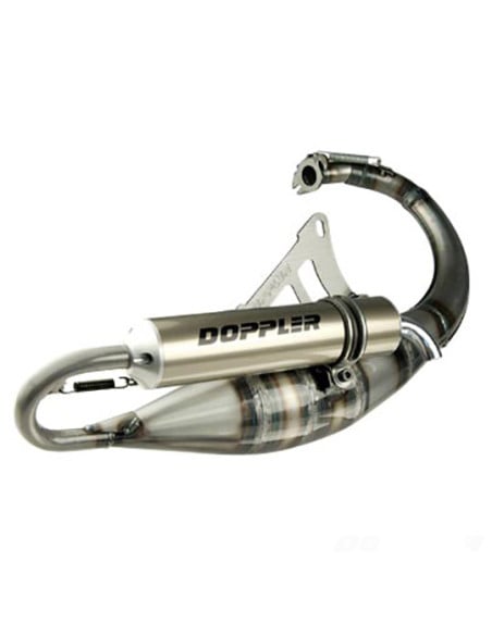 Pot d'échappement DOPPLER RR7 Nitro / Aerox / Mach G / Jog R / Ovetto / Neo's (silencieux Titane)