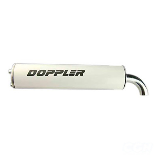 Silencieux d'échappement DOPPLER S3R Blanc Booster / Speedfight / Nitro / Typhoon