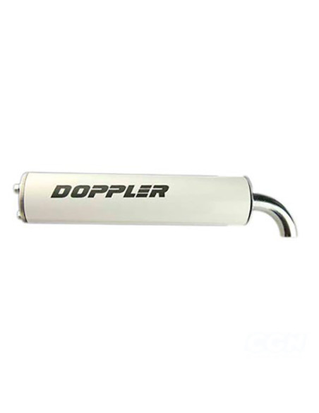 Silencieux d'échappement DOPPLER S3R Blanc Booster / Speedfight / Nitro / Typhoon