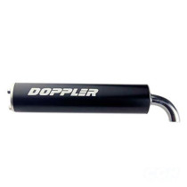 Silencieux d'échappement DOPPLER S3R Noir Booster / Speedfight / Nitro / Typhoon (D.60mm)