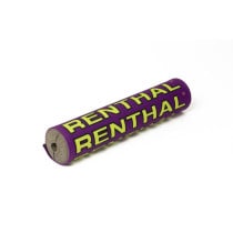 Mousse Guidon RENTHAL Vintage Tissu Violet Jaune Fluo
