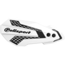 Protège-mains - Blanc Noir - POLISPORT MX Flow HONDA CRF-R