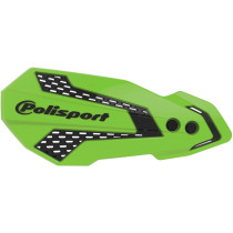 Protège-mains - Blanc Vert - POLISPORT MX Flow Kaswasaki KX KXF
