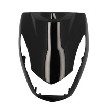 Carénage tablier avant supérieur scooter origine Peugeot Kisbee 2T / 4T Pearly Black 2010-2017