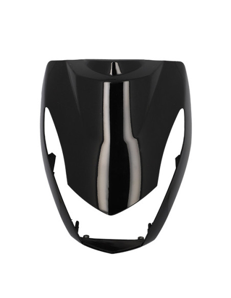Carénage tablier avant supérieur scooter origine Peugeot Kisbee 2T / 4T Pearly Black 2010-2017
