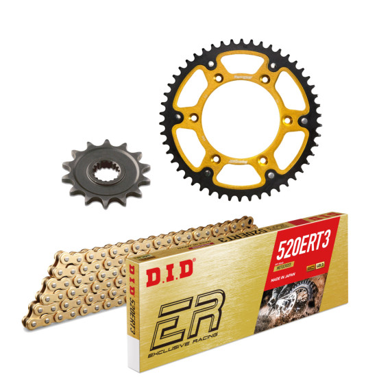 Kit chaine type origine 520 Stealth DID-SUPERSPROX - KTM 450 SX-F 2019-2026 HUSQVARNA 450 FC 2020-2026