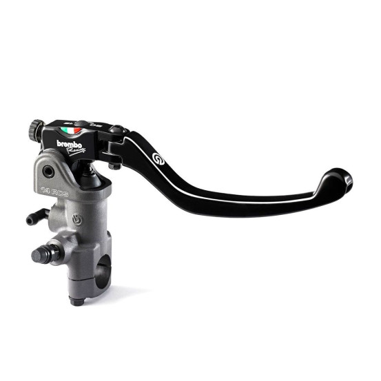 Maitre cylindre de frein radial PR14 RCS BREMBO - levier long repliable