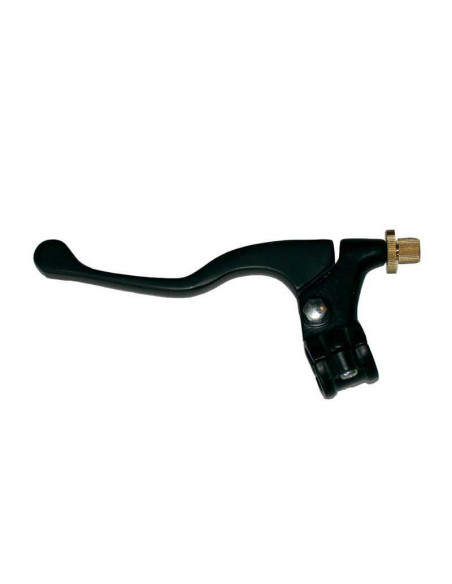 Levier d'embrayage + cocotte alu noir universel