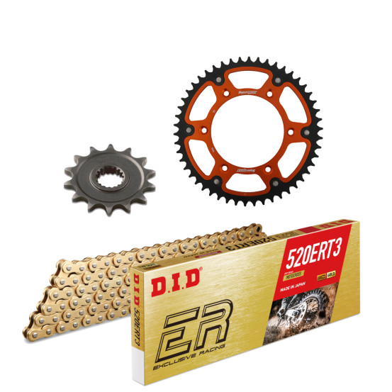 Kit chaine type origine 520 Stealth DID-SUPERSPROX - KTM 450 SX-F 2019-2026