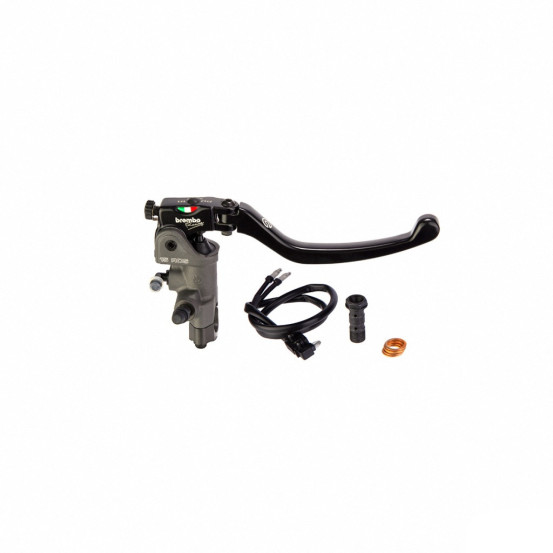 Maitre cylindre de frein radial RCS15 BREMBO pour Custom monodisque - Guidon 1 inch