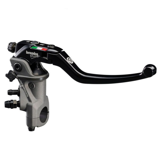 Maitre cylindre de frein radial PR19 RCS Corsa Corta BREMBO - levier long repliable