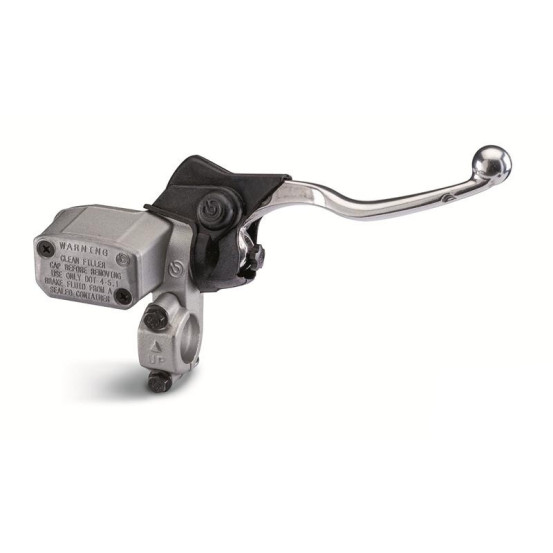 Maitre cylindre de frein avant axial moulé MX-SX PS10x16 BREMBO couleur alu