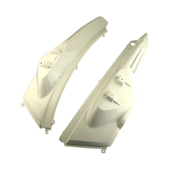Carénage coque arrière scooter MBK 50 Stunt / Yamaha 50 Slider Blanc