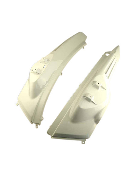 Carénage coque arrière scooter MBK 50 Stunt / Yamaha 50 Slider Blanc