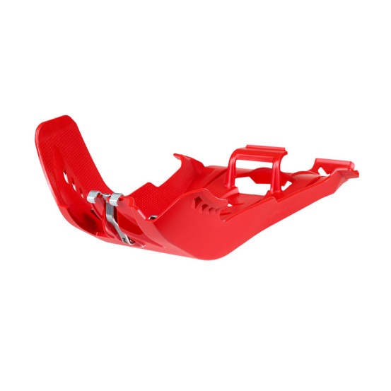 Sabot - Bleu Rouge - POLISPORT Fortress avec protection de bielette Beta RR 250-300 2020-2022