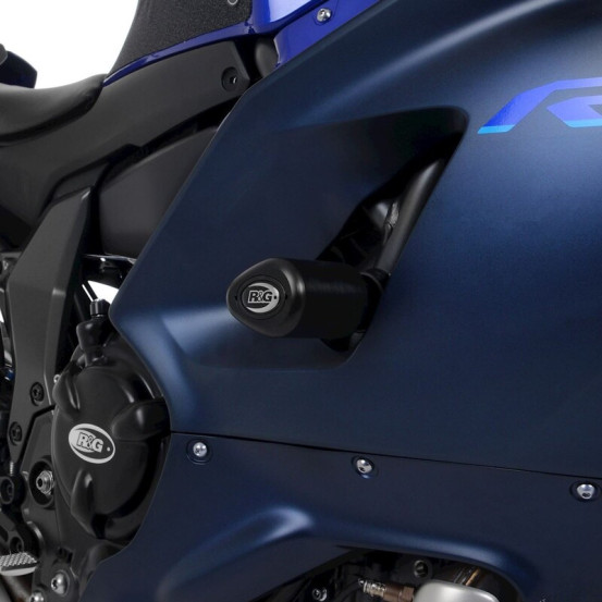 Tampons de protection R&G RACING Aéro - noir - YAMAHA R7