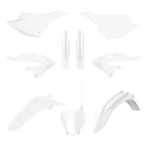 Kit plastiques - Blanc - POLISPORT Yamaha 125-250 YZ 2022