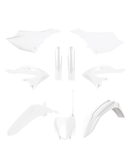 Kit plastiques - Blanc - POLISPORT Yamaha 125-250 YZ 2022