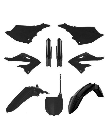 Kit plastiques - Noir - POLISPORT Yamaha 125-250 YZ 2022