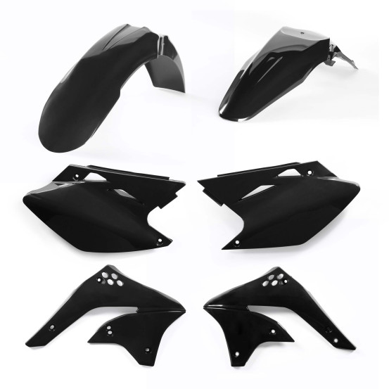 Kit plastiques - Noir - ACERBIS Kawasaki 450 KXF 2006-2008