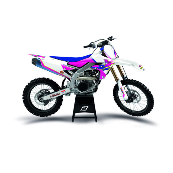 Kit déco avec housse de selle BLACKBIRD Retro Yamaha 125/250 YZ