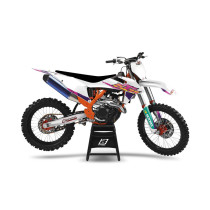 Kit déco avec housse de selle BLACKBIRD Retro KTM SX/SXF 2019