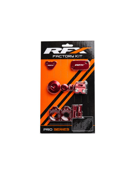 Kit habillage alu RFX Factory Honda 450 CRF-R RX 2017-2020 Rouge