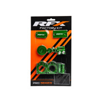 Kit habillage alu RFX Factory Kawasaki 250 450 KX-F 2012-2020 Vert