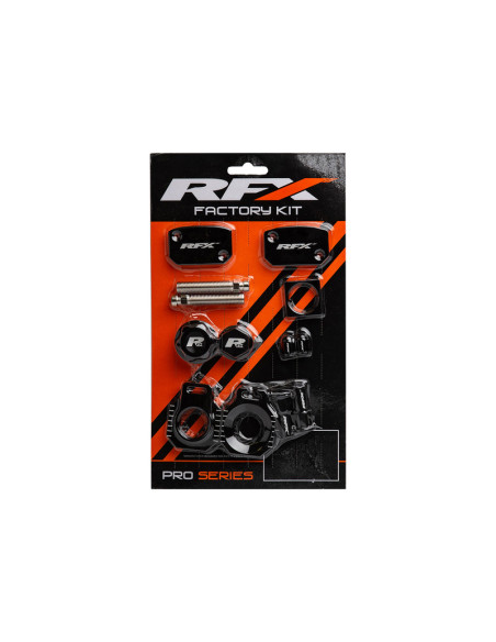 Kit habillage alu RFX Factory KTM Husqvarna Gas Gas 2014-2023 (Brembo) Noir