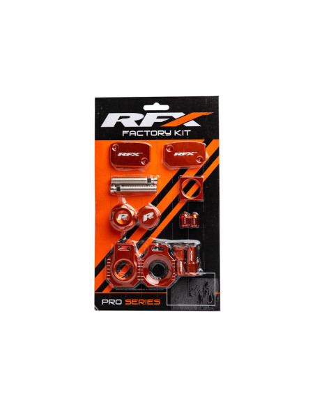 Kit habillage alu RFX Factory KTM Husqvarna Gas Gas 2014-2023 (Brembo) Orange