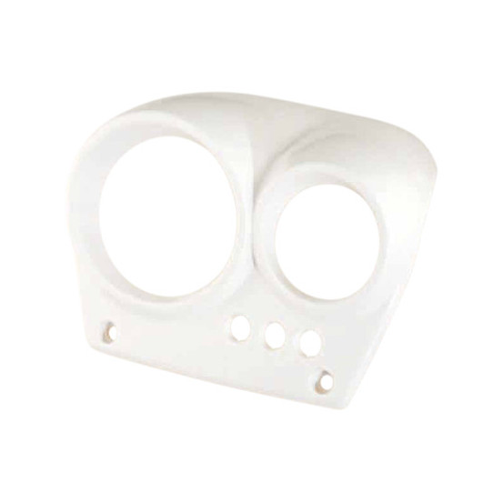 Carénage couvre guidon supérieur scooter MBK 50 Nitro / Aerox 50 1999-2012 Blanc