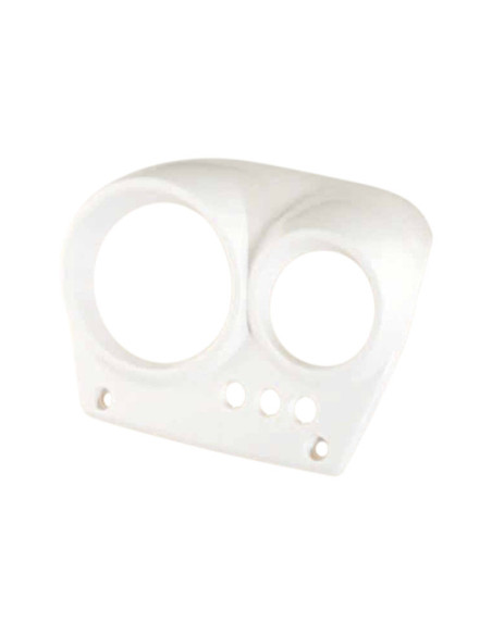 Carénage couvre guidon supérieur scooter MBK 50 Nitro / Aerox 50 1999-2012 Blanc