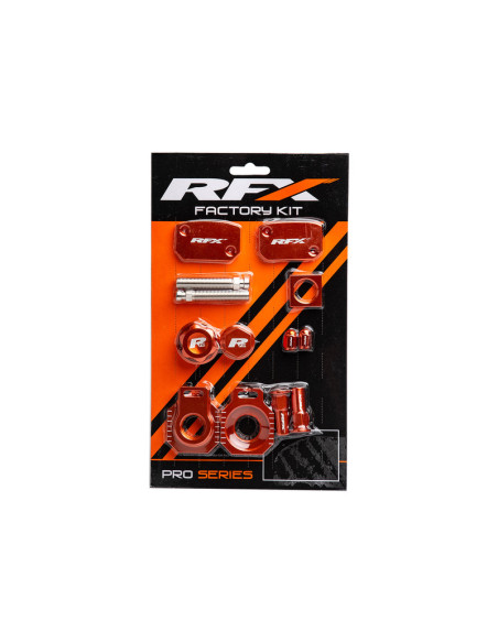 Kit habillage alu RFX Factory KTM EXC EXC-F 2014-2023 Orange