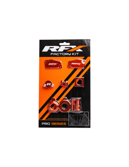 Kit habillage alu RFX Factory KTM 85 SX Husqvarna 85 TC 2015-2020 Orange