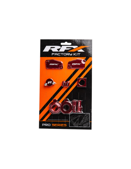 Kit habillage alu RFX Factory KTM 85 SX Husqvarna 85 TC 2015-2020 Rouge