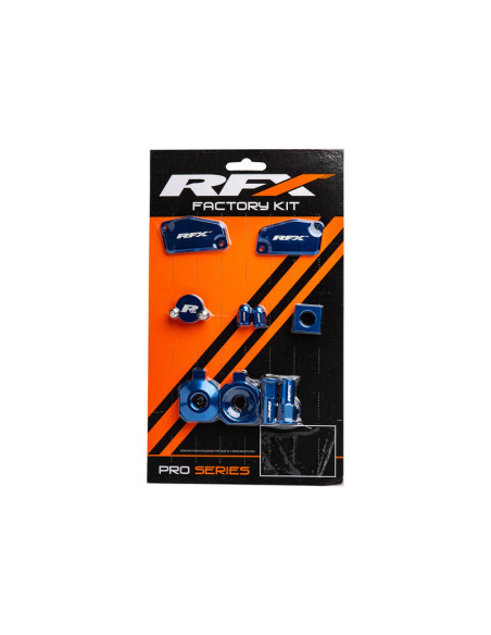 Kit habillage alu RFX Factory KTM 65 SX Husqvarna 65 TC Gas Gas 65 MC 2016-2023 Bleu