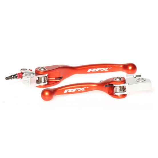 Ensemble de leviers retournables forgés RFX Race Orange KTM SX 65-85