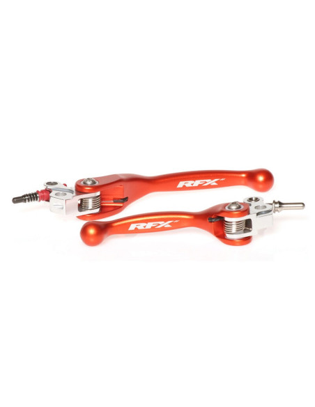 Ensemble de leviers retournables forgés RFX Race Orange KTM SX 65 2012-2013