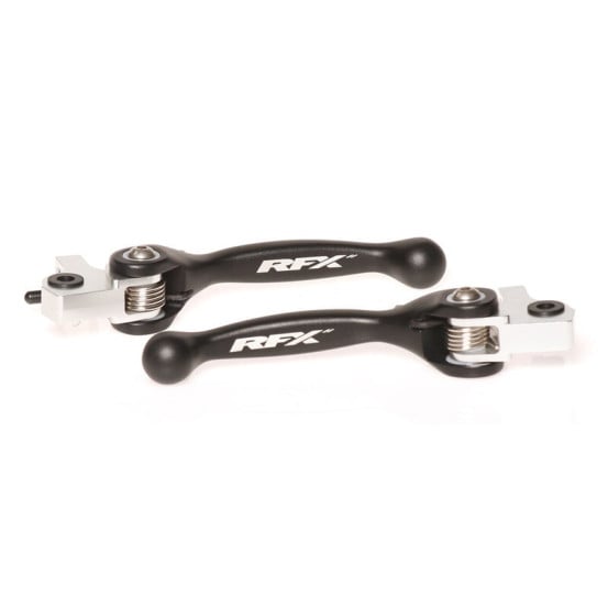 Ensemble de leviers retournables forgés RFX Race Noir KTM Husqvarna Brembo