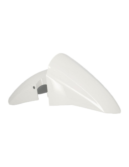 Garde boue avant scooter origine Peugeot 50 Kisbee 2T / 4T Icy White