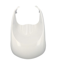 Carénage tablier avant inférieur scooter origine Peugeot Kisbee 2T / 4T Icy White