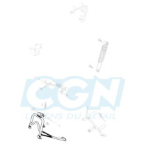 Béquille scooter centrale origine Peugeot Tweet