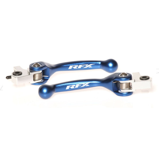 Ensemble de leviers retournables RFX Race Bleu AJP Trials (sauf Sherco)