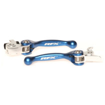 Ensemble de leviers retournables forgés RFX Race Husaberg 250 300 TE Bleu